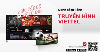 Danh sách kênh truyền hình Viettel TV360