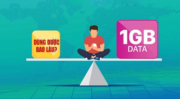 1GB dùng được bao lâu? Chi tiết data các hoạt động trực tuyến