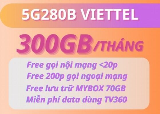 Cách nhận 300GB Viettel miễn phí 200 phút gọi thoại
