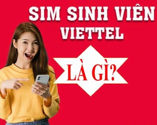 Cách đăng ký sim sinh viên Viettel tại nhà vô cùng đơn giản