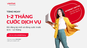 Cập nhật bảng giá gói cước Internet Viettel mới nhất 2025
