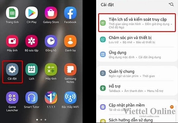 Cách cài đặt thời gian cuộc gọi cho OPPO, Samsung