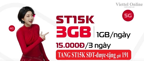 Cách tặng gói ST15K cho thuê bao khác