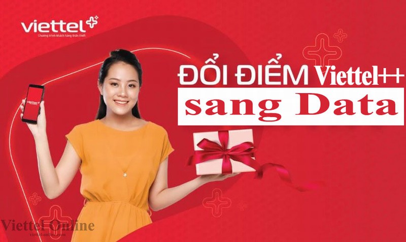 Đổi điểm Viettel++ sang Data