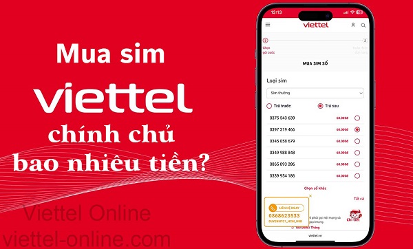 Mua sim Viettel chính chủ bao nhiêu tiền? Địa điểm mua sim Viettel giá tốt