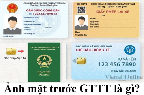 Ảnh mặt trước GTTT là gì?