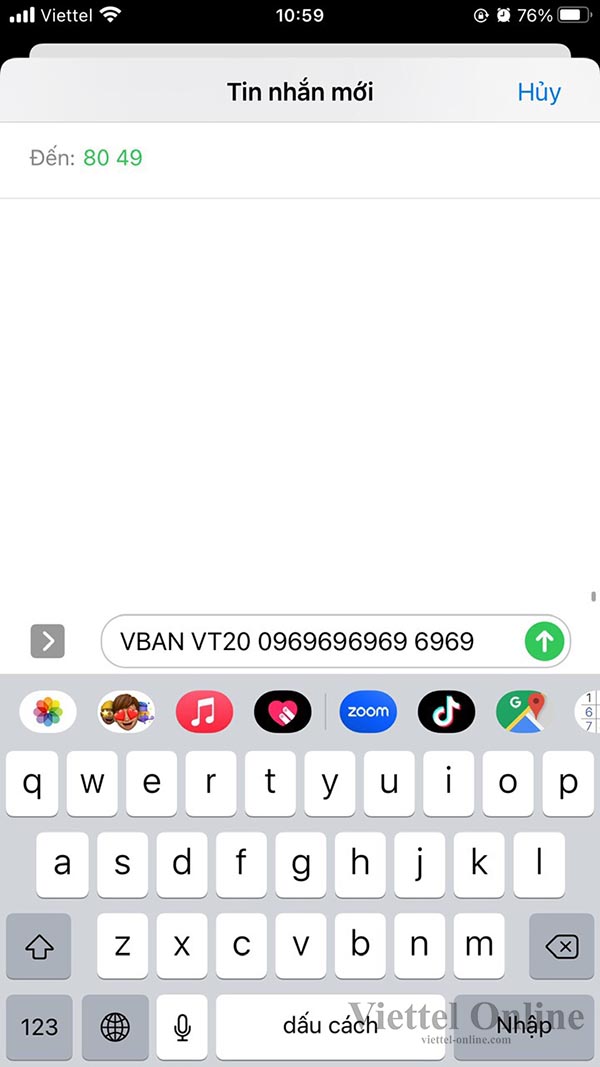 Cách đổi tiền điện thoại sang thẻ cào Viettel