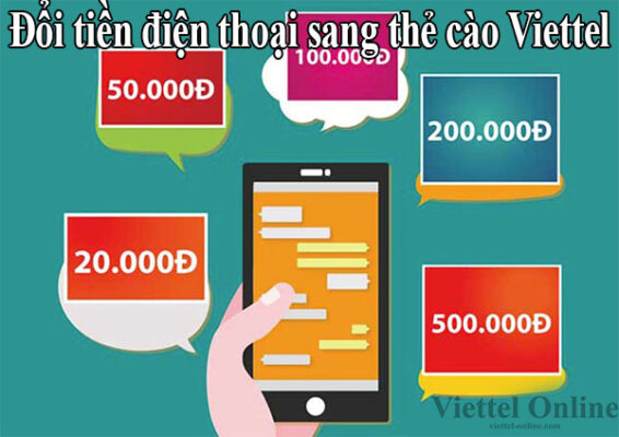 Cách đổi tiền điện thoại sang thẻ cào Viettel đơn giản, tiện lợi