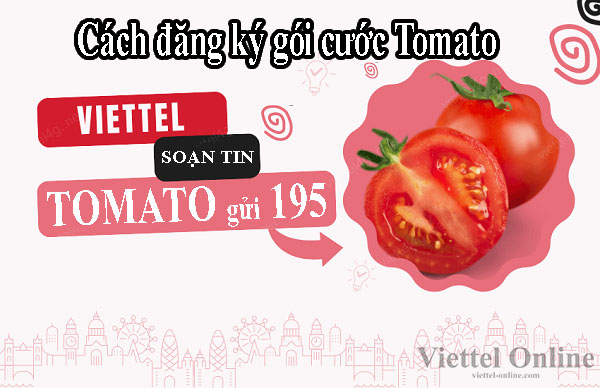 Cách đăng ký gói cước Tomato Viettel